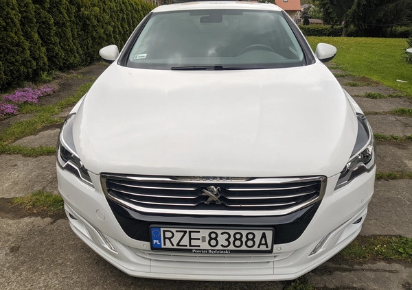 Peugeot 508 cena 41500 przebieg: 130000, rok produkcji 2014 z Rzeszów małe 352